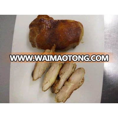 EU and JAS approved frozen smoked chicken thigh meat